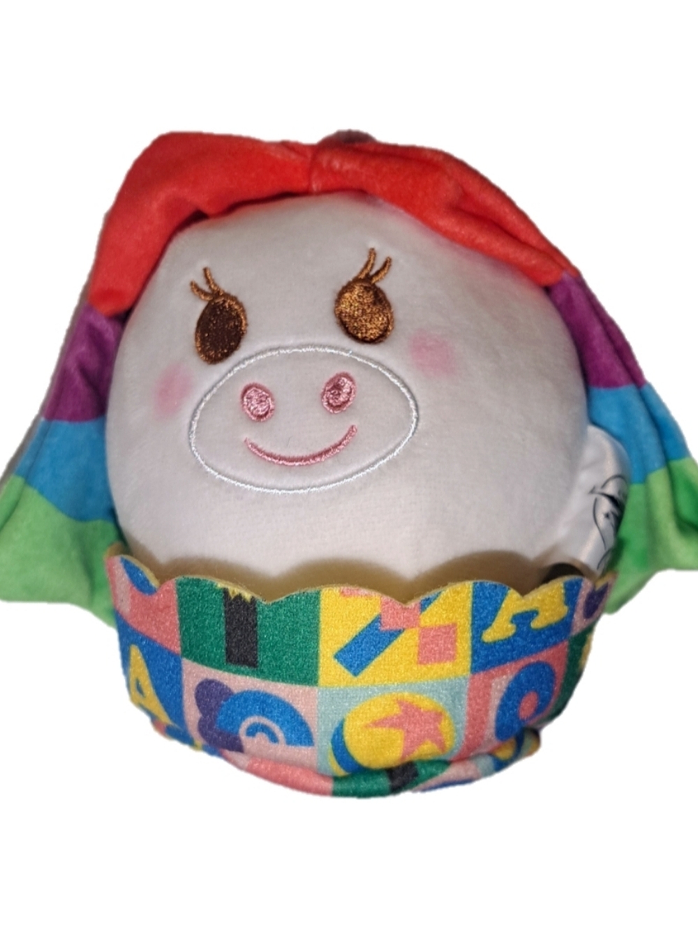 Disney Park Munchlings Pixar Boardwalk Bites Rainbow Unicorn Caramel Apple Plush